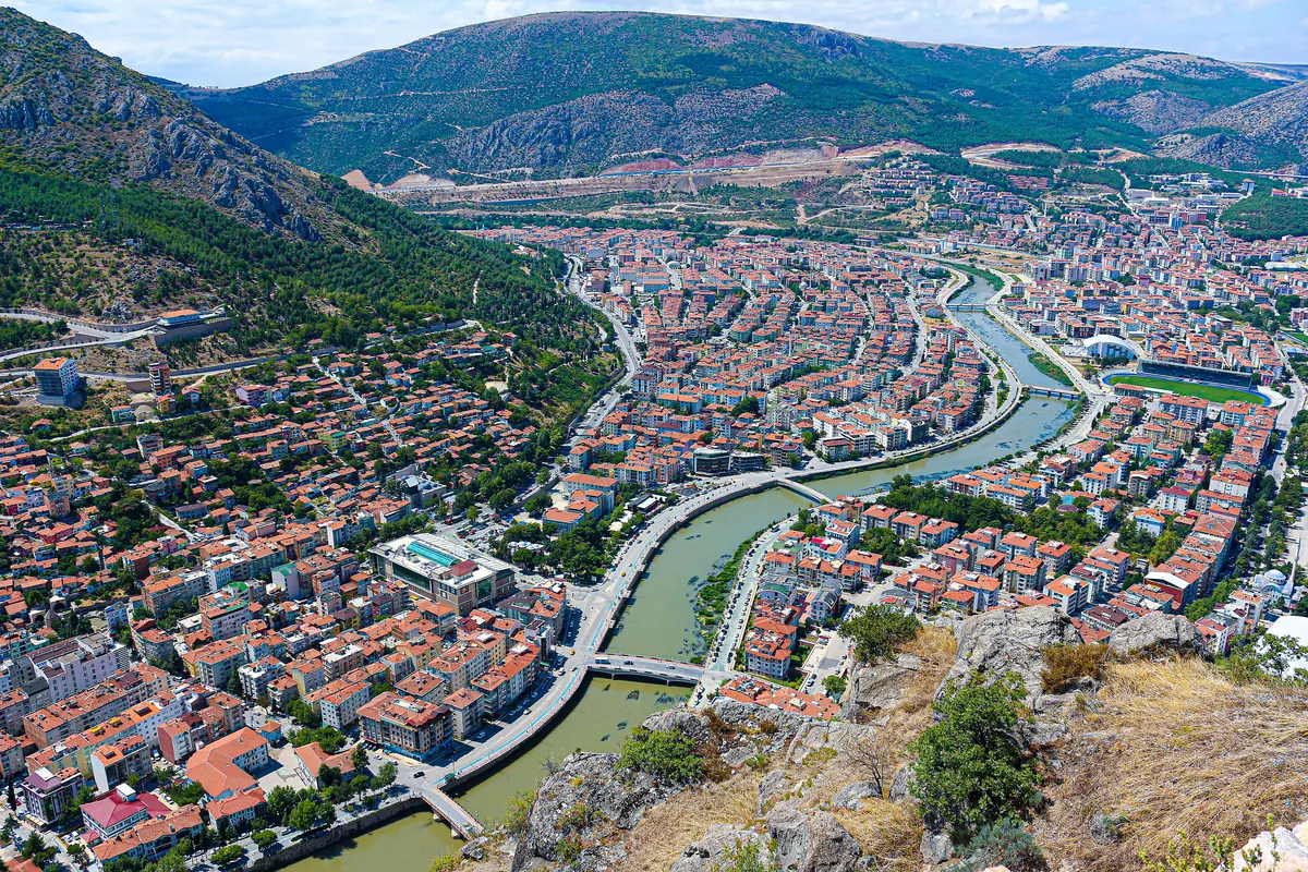 Amasya şehir görünümü