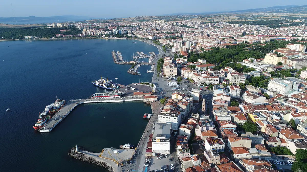Çanakkale şehir görünümü