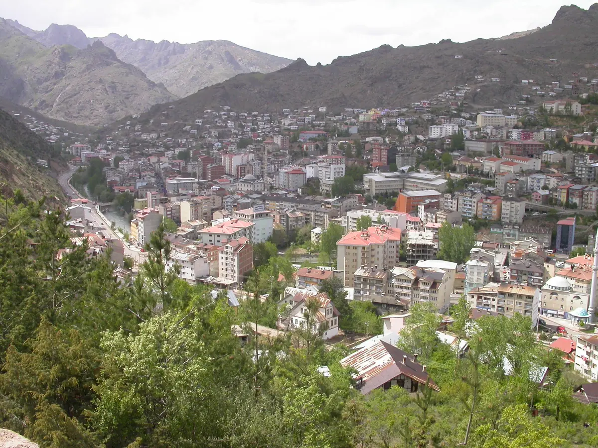 Gümüşhane şehir görünümü