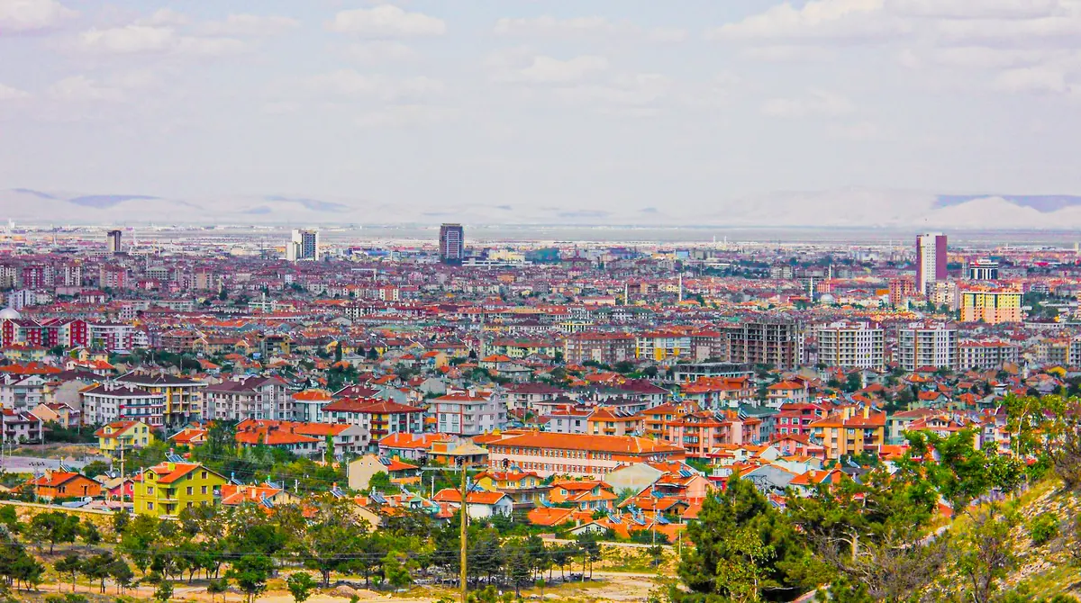 Konya şehir görünümü