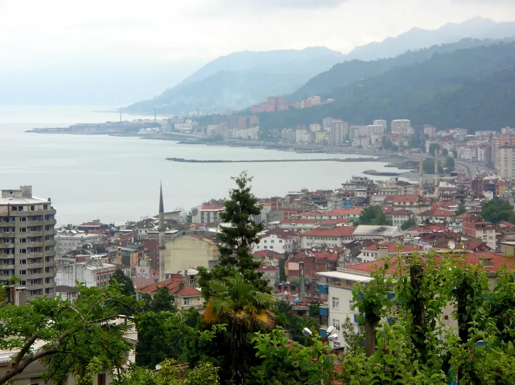 Rize şehir görünümü
